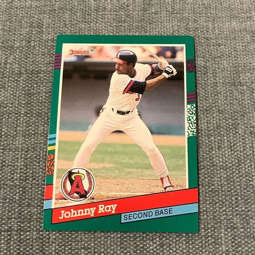 1991 Donruss Anaheim Angels Baseball Card Trading Card